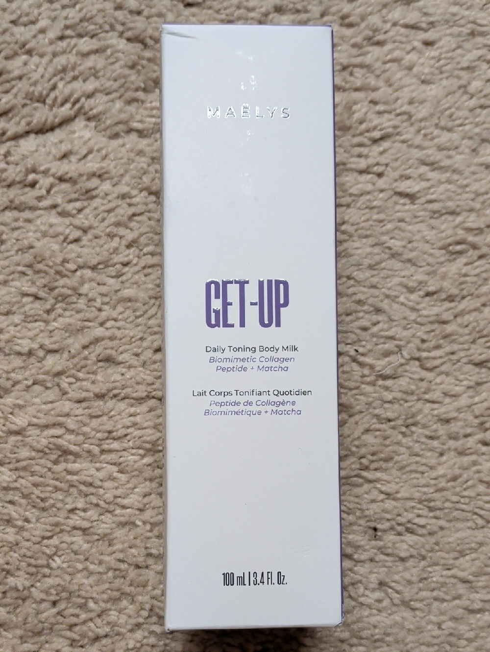 MAELYS GET-UP Daily Toning Body Milk — BNIB